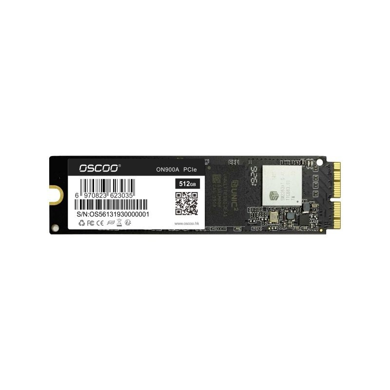 Oscoo ON900A PCIe - SSD 512GB - MacBook Air, Pro (Late 2013 - 2017)