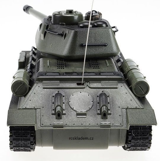 RC in stock Fighting tank T34 with defense tower RTR 1:28 23109936 grey-green