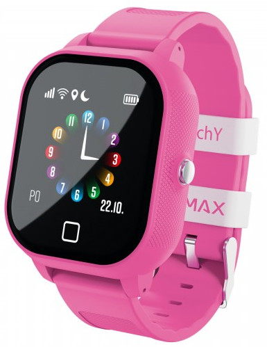 LAMAX WatchY3 dětské chytré hodinky - růžové
