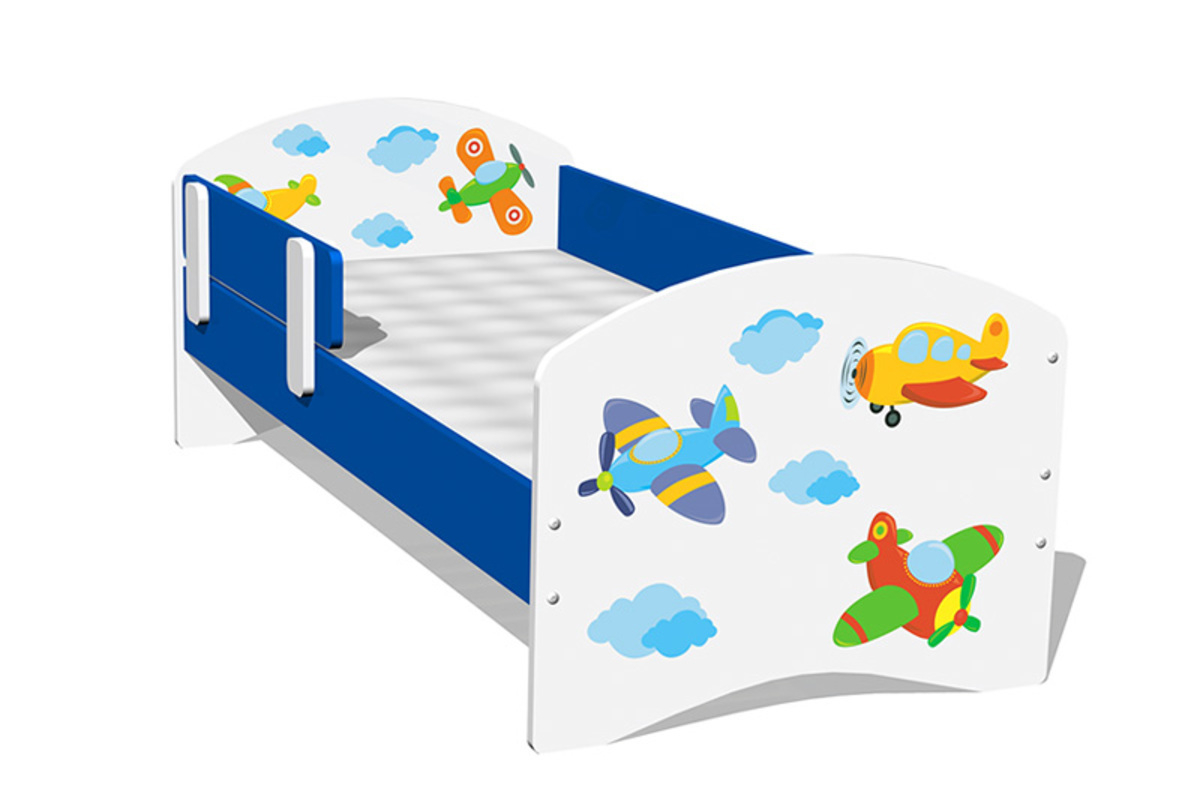 Bed sticker - Airplanes