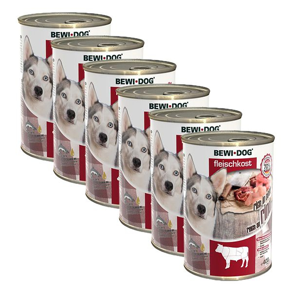 New BEWI DOG konzerv – Marhahús 6 x 400 g