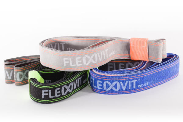 Posilovací guma FLEXVIT RESIST 200cm Barva: Šedá