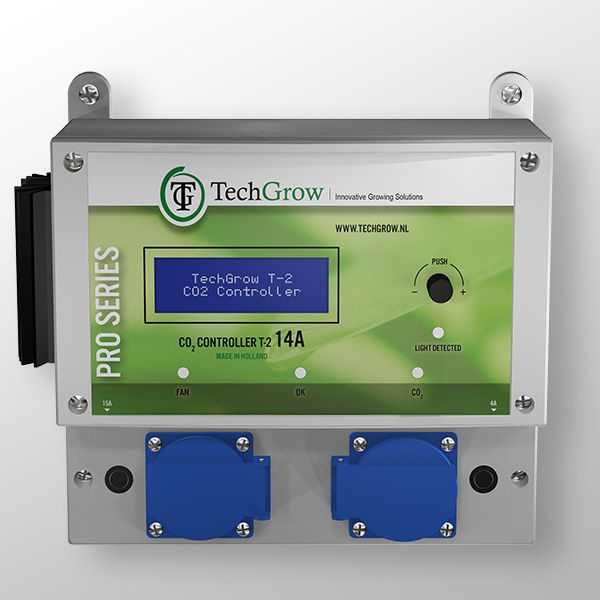 TechGrow T-2 Pro CO2 controller 14A včetně senzoru S-4