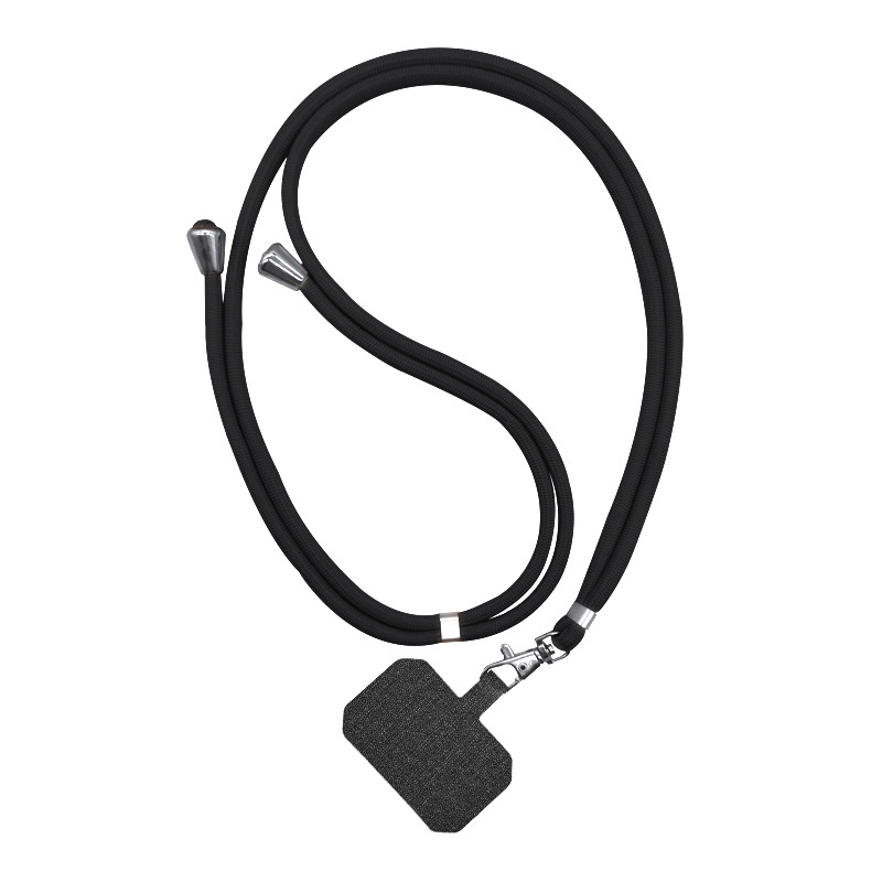 Nastaviteľná šnúrka na mobil Neck Strap - univerzál Farba: Čierna