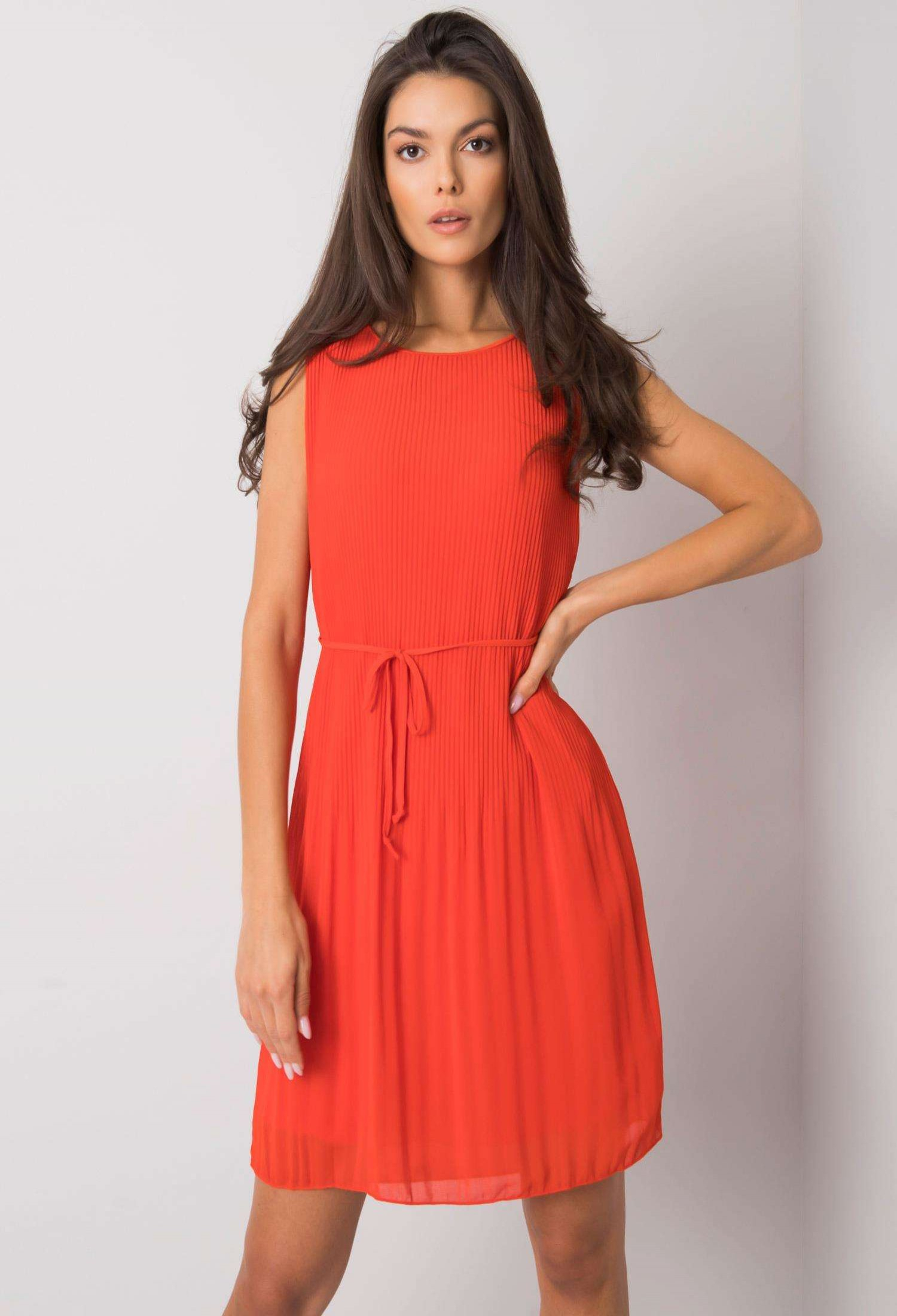 FP Červené dámske šaty Farba: červená, Veľkosť: L