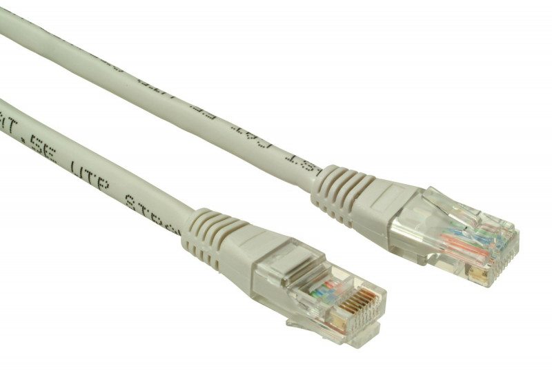 SOLARIX patch kabel CAT5E UTP PVC 7m šedý non-snag proof C5E-155GY-7MB