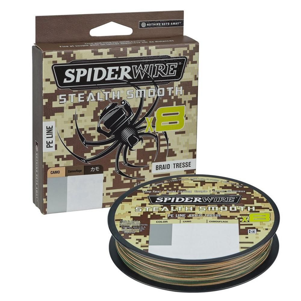 SpiderWire Stealth® Smooth X8 Camo 150m 0,06mm