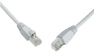 SOLARIX patch kabel CAT6 SFTP PVC 3m sivý snag-proof C6-315GY-3MB