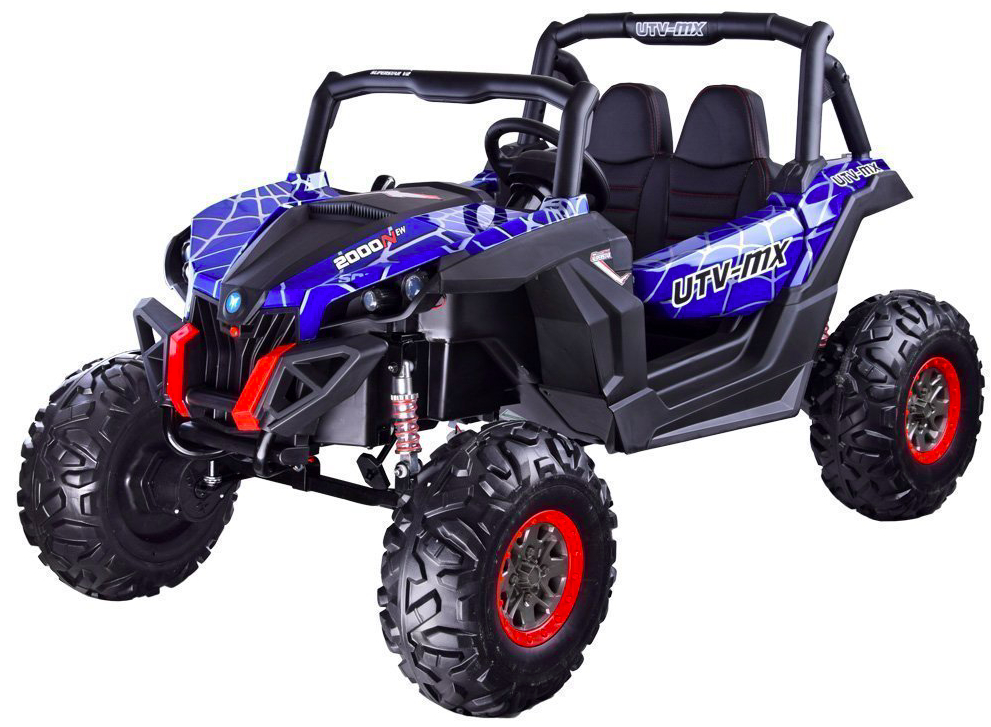 Electric buggy for kids RSX 4x4 black Color: Blue