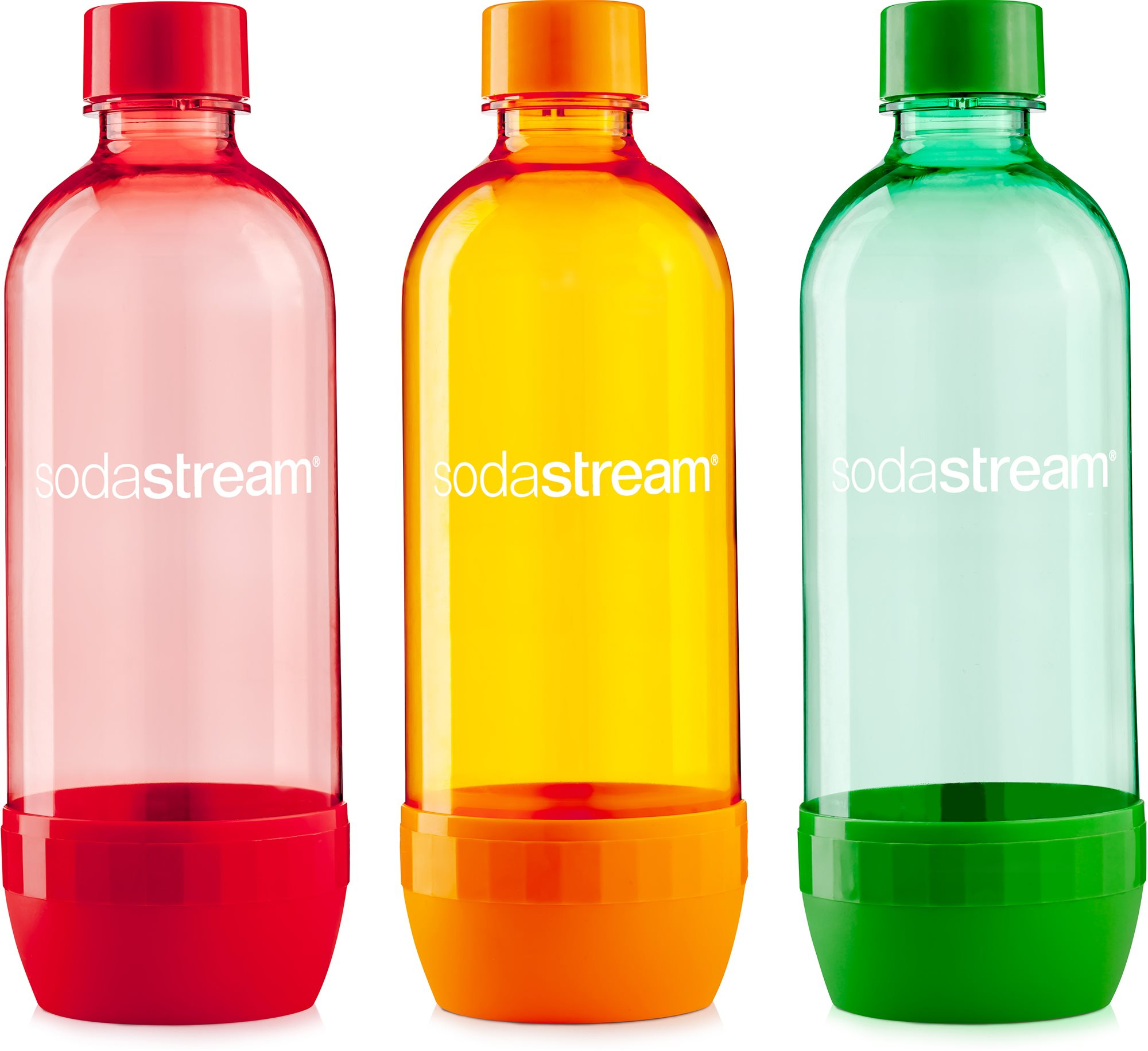 Sodastream palack SodaStream TriPack 1l ORANGE/RED/GREEN