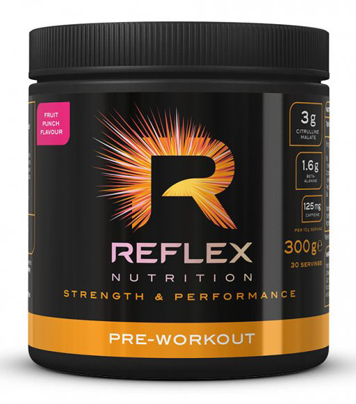 Reflex Nutrition Pre-Workout 300 g - Ovocná směs