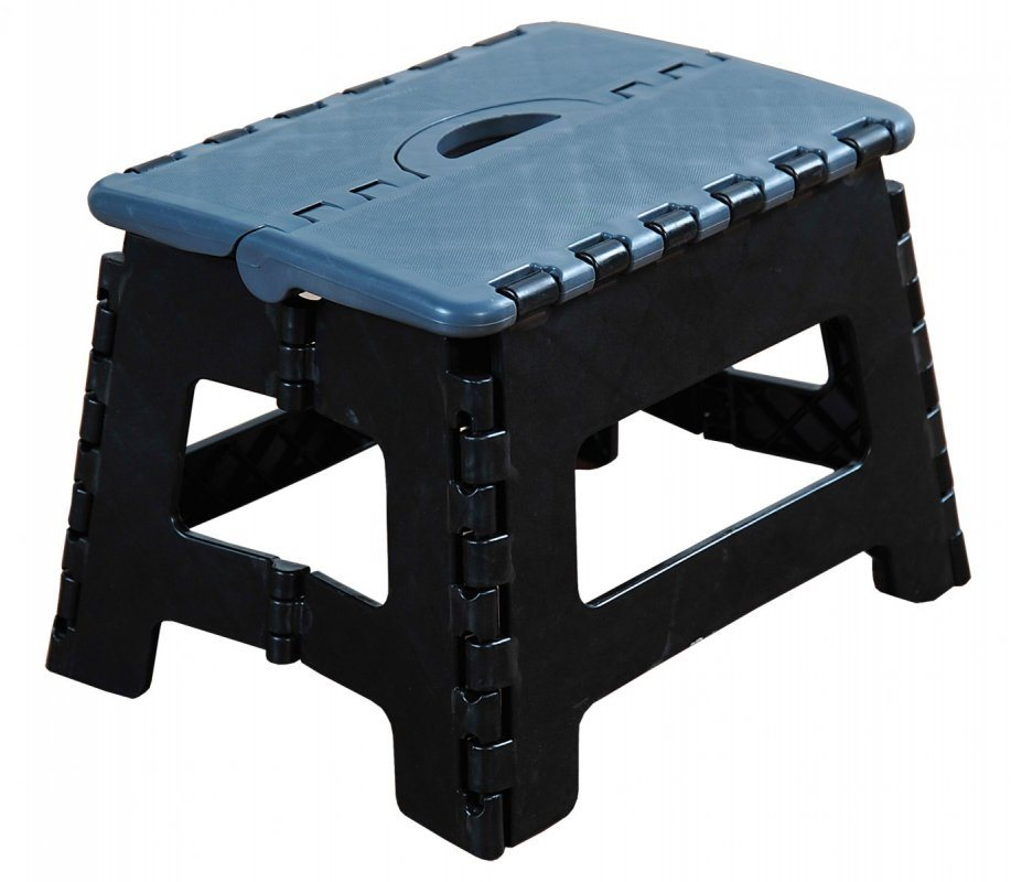 Játék bútor Kesper fekete műanyag szék