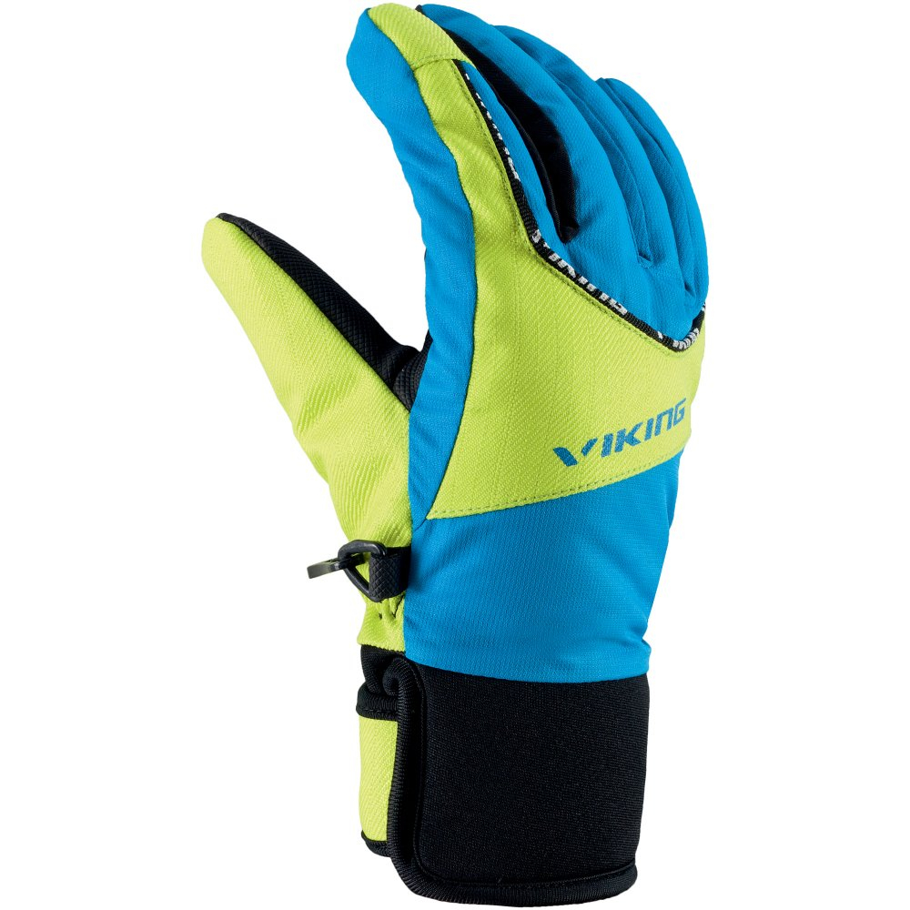 lyžařské rukavice viking Fin blue yellow 5