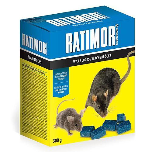Ratimor Navnada RATIMOR® Brodifacoum wax blocks, 300 g, parafínové kocky