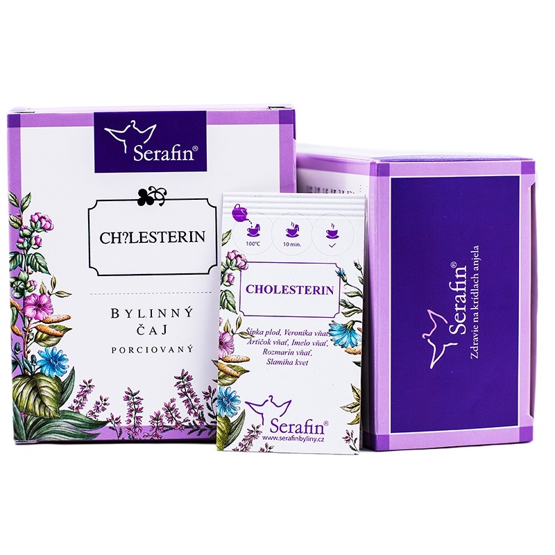 Serafin Cholesterin - bylinný čaj porciovaný 15 x 2,5 g