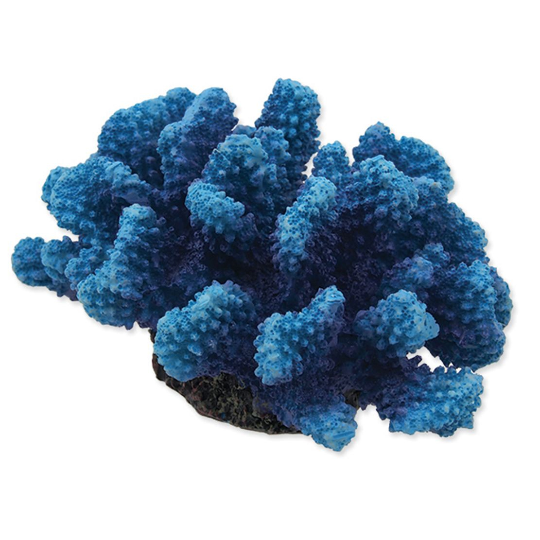 AQUA EXCELLENT dísz, tengeri korall, kék 14,5 x 10,5 x 7,4 cm