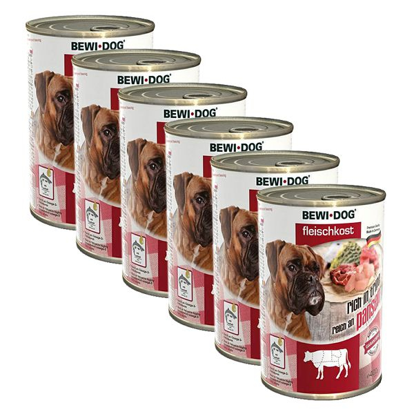 Nou Conservă BEWI DOG – Beef Tripe - 6 x 400g