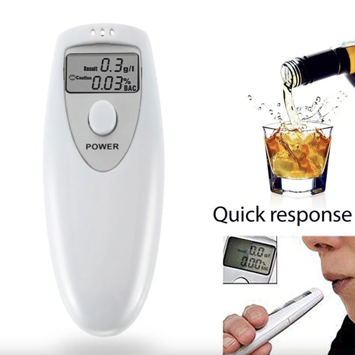 Digitálny alkoholový tester
