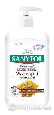 Sanytol vloeibare desinfecterende voedende regenererende zeep 250 ml