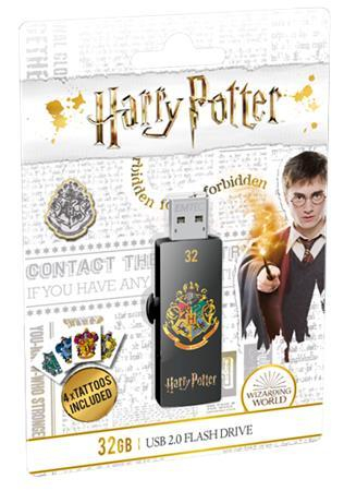 USB-Stick, 32GB, USB 2.0, EMTEC "Harry Potter Hogwarts"