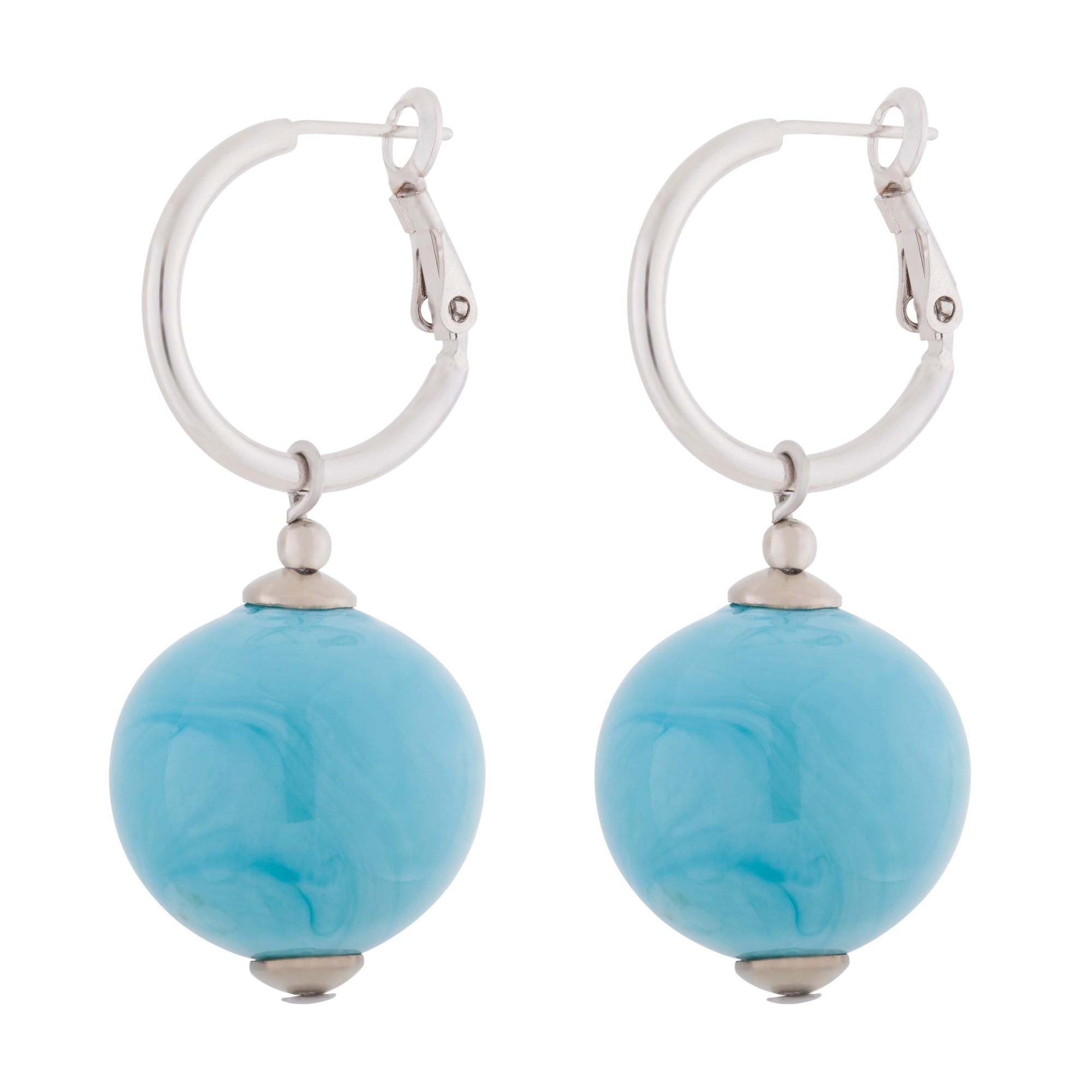 Earrings Murano Coleum Blau