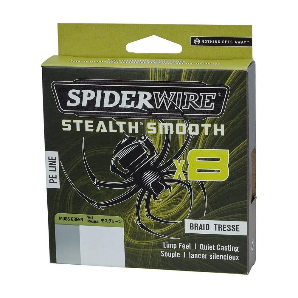 SpiderWire vezeték Stealth® Smooth X8 zöld 300m 0,19mm
