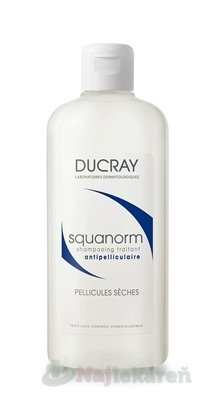 Ducray SQUANORM SHAMPOOING - PELLICULES SÉCHES šampón proti suchým lupinám 200 ml