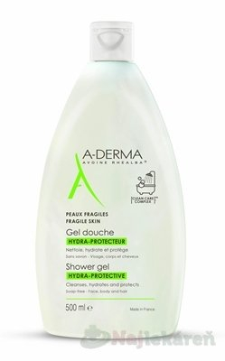A-Derma Hydra-Védő hidratáló zuhanyzó gél 500 ml