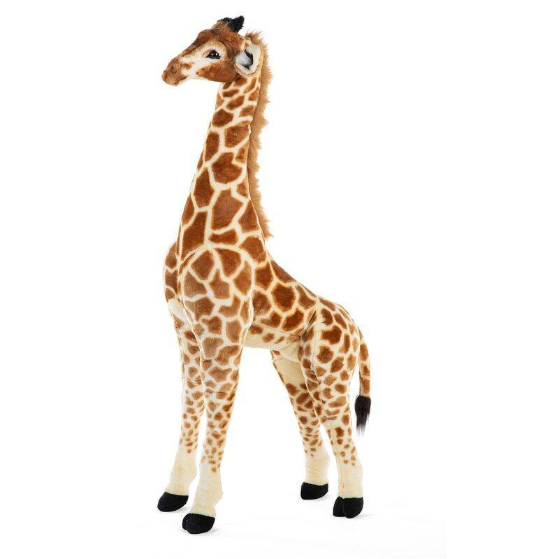 Standing Giraffe - 50x40x135 cm