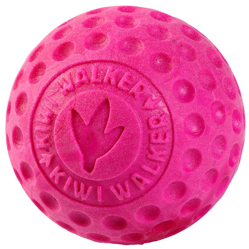 Szivacslabda kutyáknak Kiwi Walker Maxi - 7 cm, rózsaszín