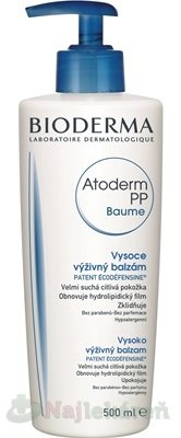 Bioderma Atoderm PP Baume Ultra-Nourishing Balm Loțiune calmantă pentru piele uscată și atopică 500 ml