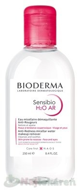 Bioderma Čisticí a odličovací micelární voda na citlivou pleť Sensibio AR H2O 250 ml