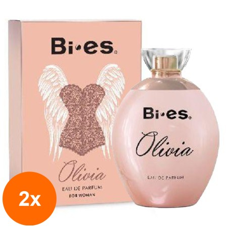 Set 2 x 100 ml Parfum Bi-es pentru Femei Olivia...