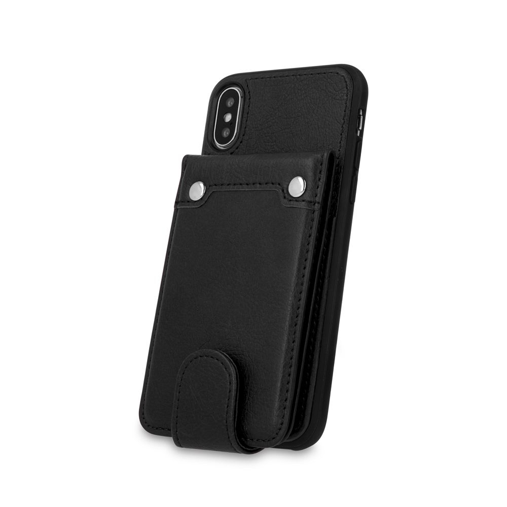 Peněženkové pouzdro Pocket Case černé – iPhone Xr