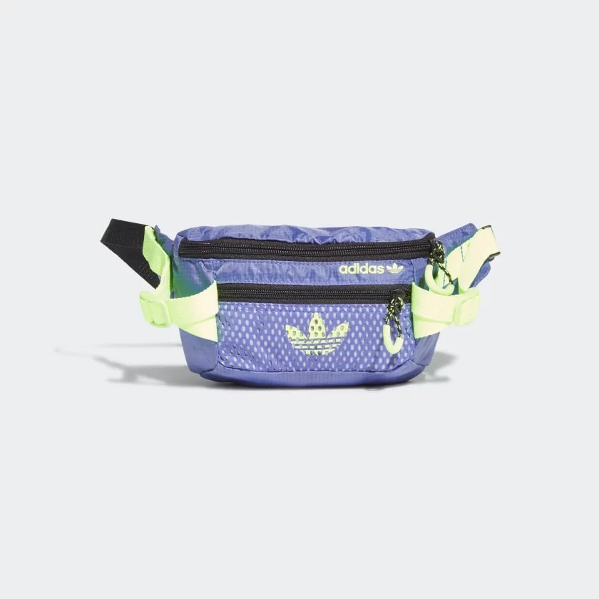 Övtáska adidas Adventure Waist Bag Small Purple / Black / Signal Green GN2234 (Purple)