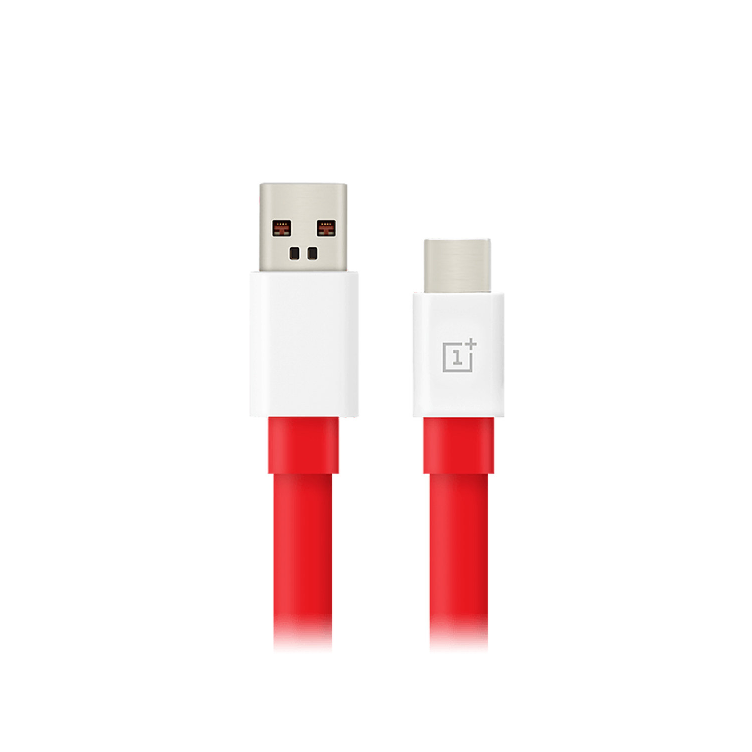 Official OnePlus Supervooc Red USB-A to USB-C 1M Charging Cable - For OnePlus 3