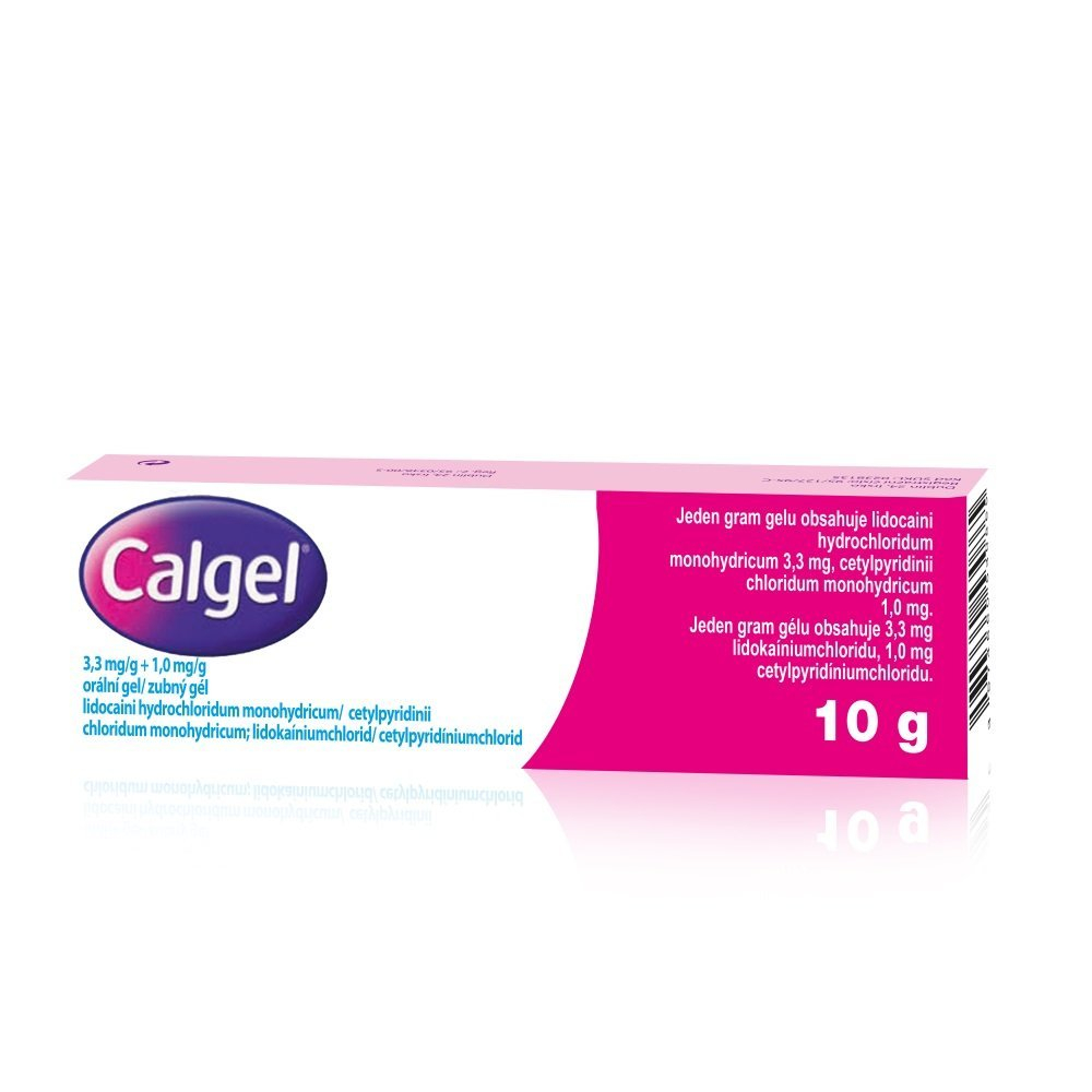 Calgel 3,3 mg/g+1 mg/g prm.gel 1 x 10 g