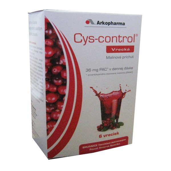 Cys-control granulát vo vrecúškach 1x6 ks