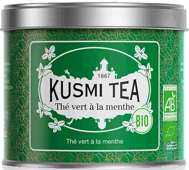 Kusmi Tea Grüntee Minze in der Dose 100 g