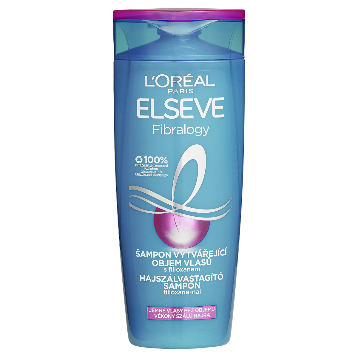 ELSEVE Fibralogy, šampón pre jemné vlasy bez objemu 250 ml - 250ml