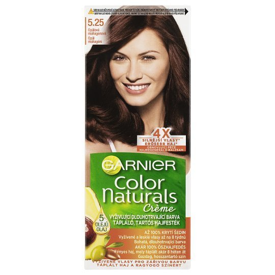 GARNIER Color Naturals 5.25 opálová mahagónová farba na vlasy 1 ks - 5.25