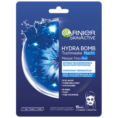 Garnier Skin Naturals Hydra Bomb pleťová maska na noc 32 g