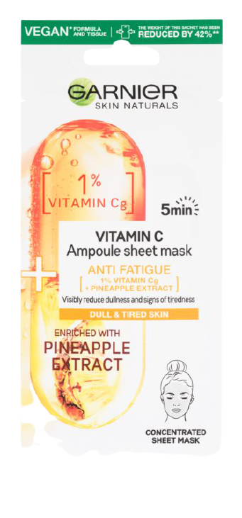 Garnier Skin Naturals Vitamin C textilná pleťová maska 1 ks