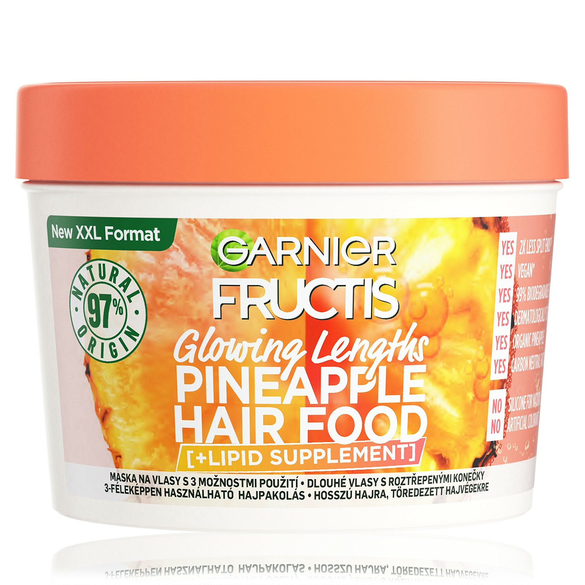Garnier Maske für langes Haar Pineapple (Hair Food) 400 ml