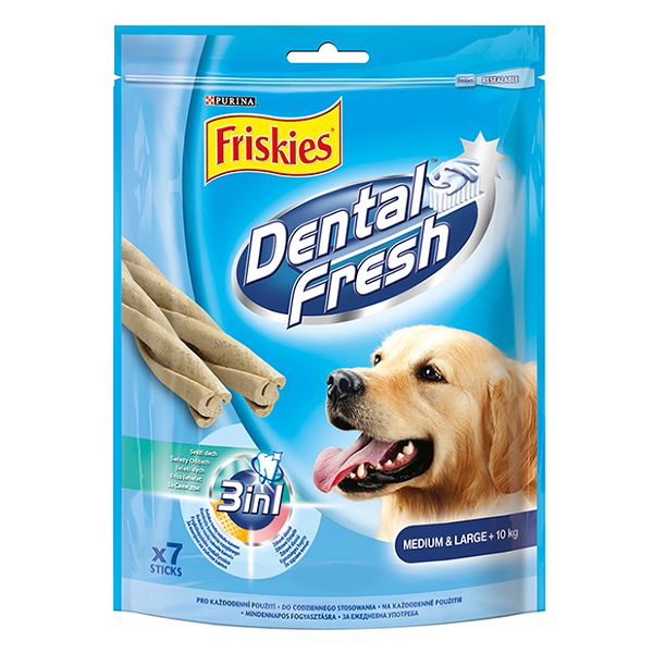 FRISKIES Dental Fresh - 7buc, 180g