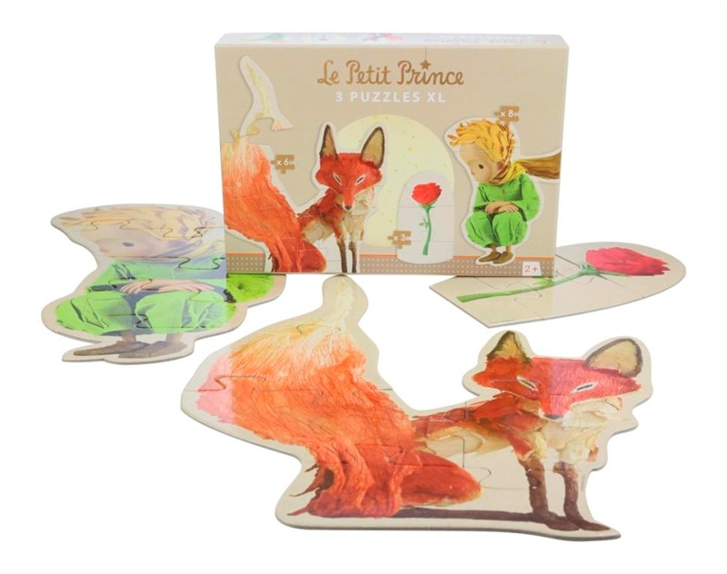 Large puzzle 3-in-1 Little Prince from 2 years, Avenue Mandarine