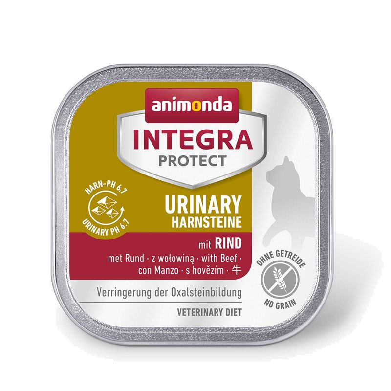 Animonda Integra Protect Cat Harnsteine Urinary - carne de vită 100g