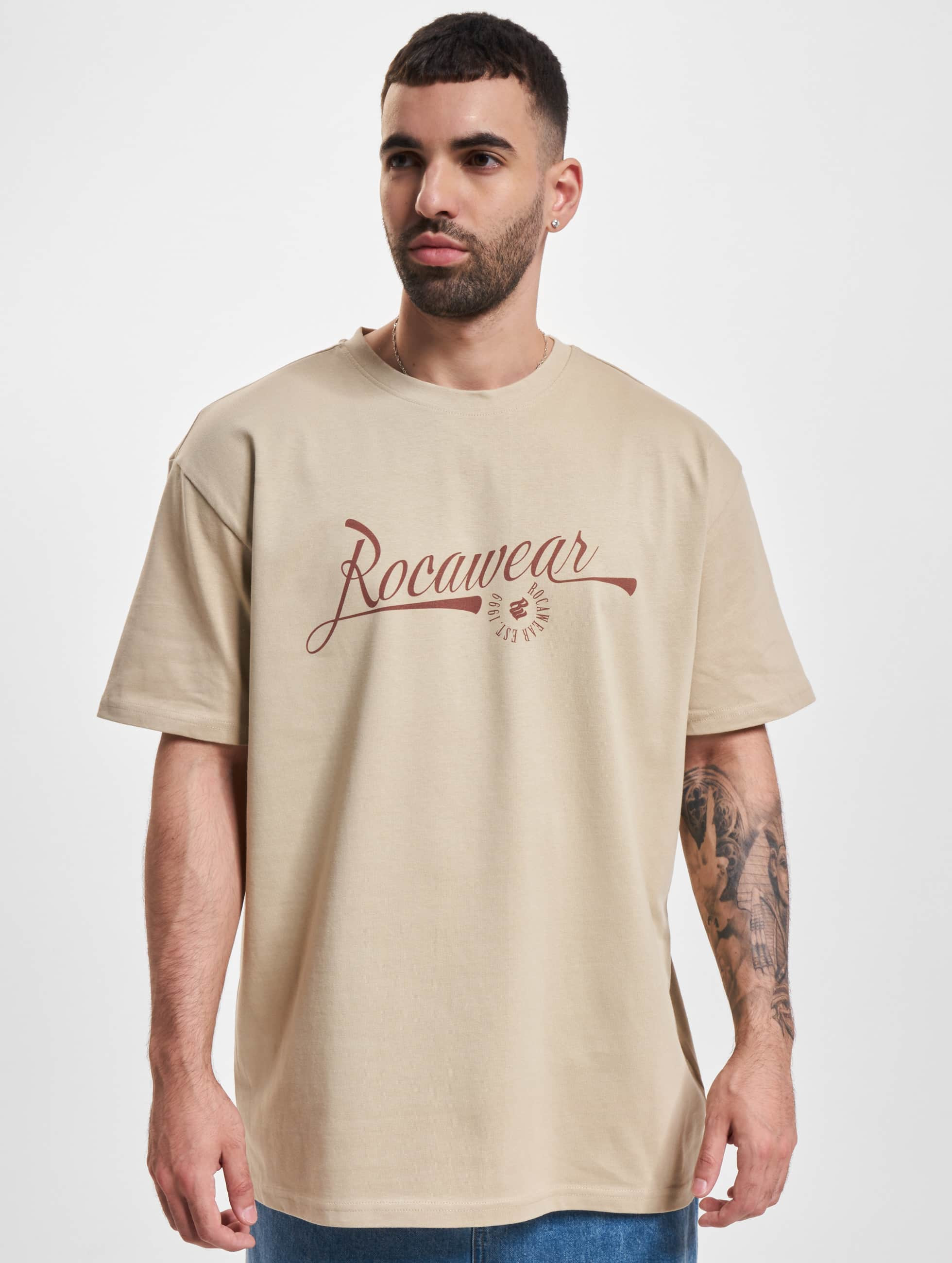 Man T-Shirt Rocawear ROCROC - beige