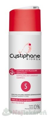 Cystiphane Biorga S šampón proti lupinám 200 ml