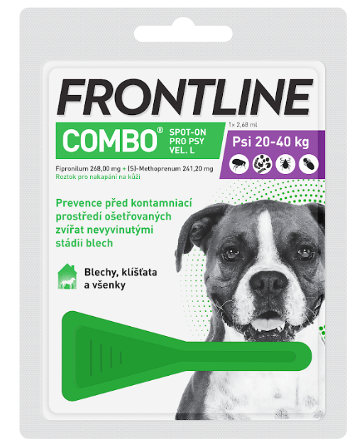 Frontline Combo Spot-on pro psy L 20-40 kg 2,68 ml